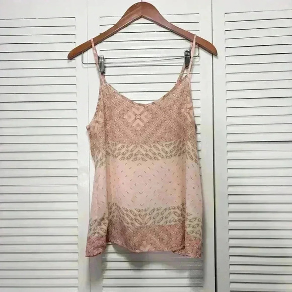 Forever 21 Dusty Rose Bohemian Print Sleeveless Camisole Size M - Picture 1 of 4